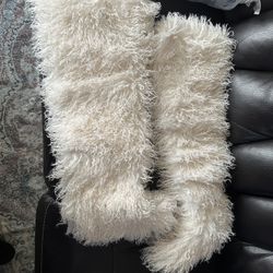 Thigh High Mongolian Style Boots