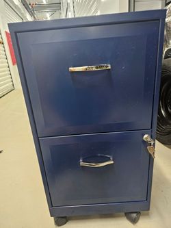 Filing cabinet, Dark Blue