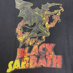 Black Sabbath Modern Boot AOP T-Shirt - Size XL