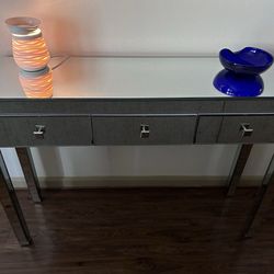 Mirrored entryway/accent console