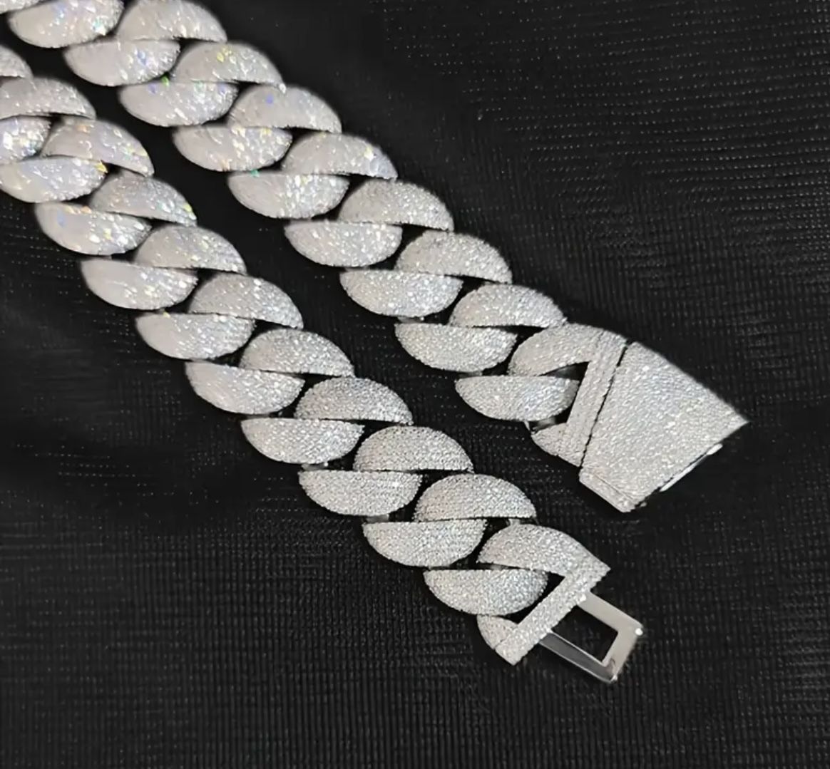 Iced Out Cuban Link Bracelet