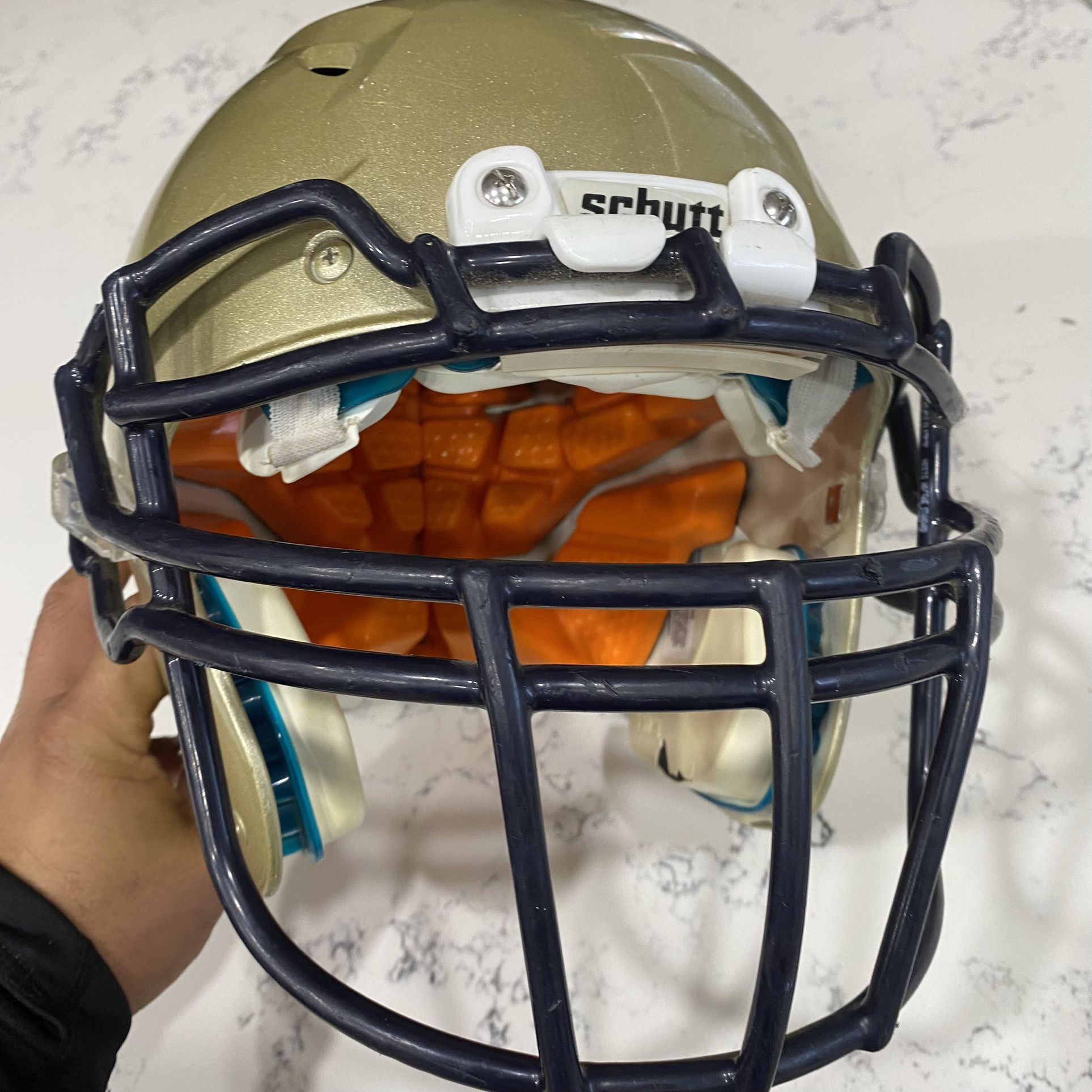 Schutt Youth Vengeance Large Gold Football Helmet