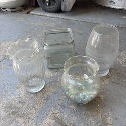 Vase Glass  Each