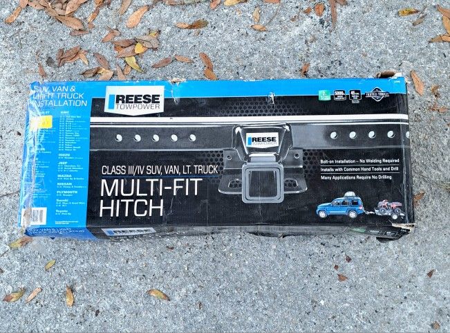 Reese Towpower Hitch 37042 Multi-fit Class III 2" Receiver