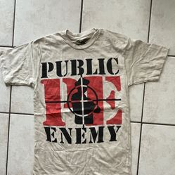 Public Enemy Shirt Size Small