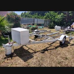 SEADOO 3 SEATERS ZIEMAN JET SKI TRAILER WITH TITLE YEAR 2000