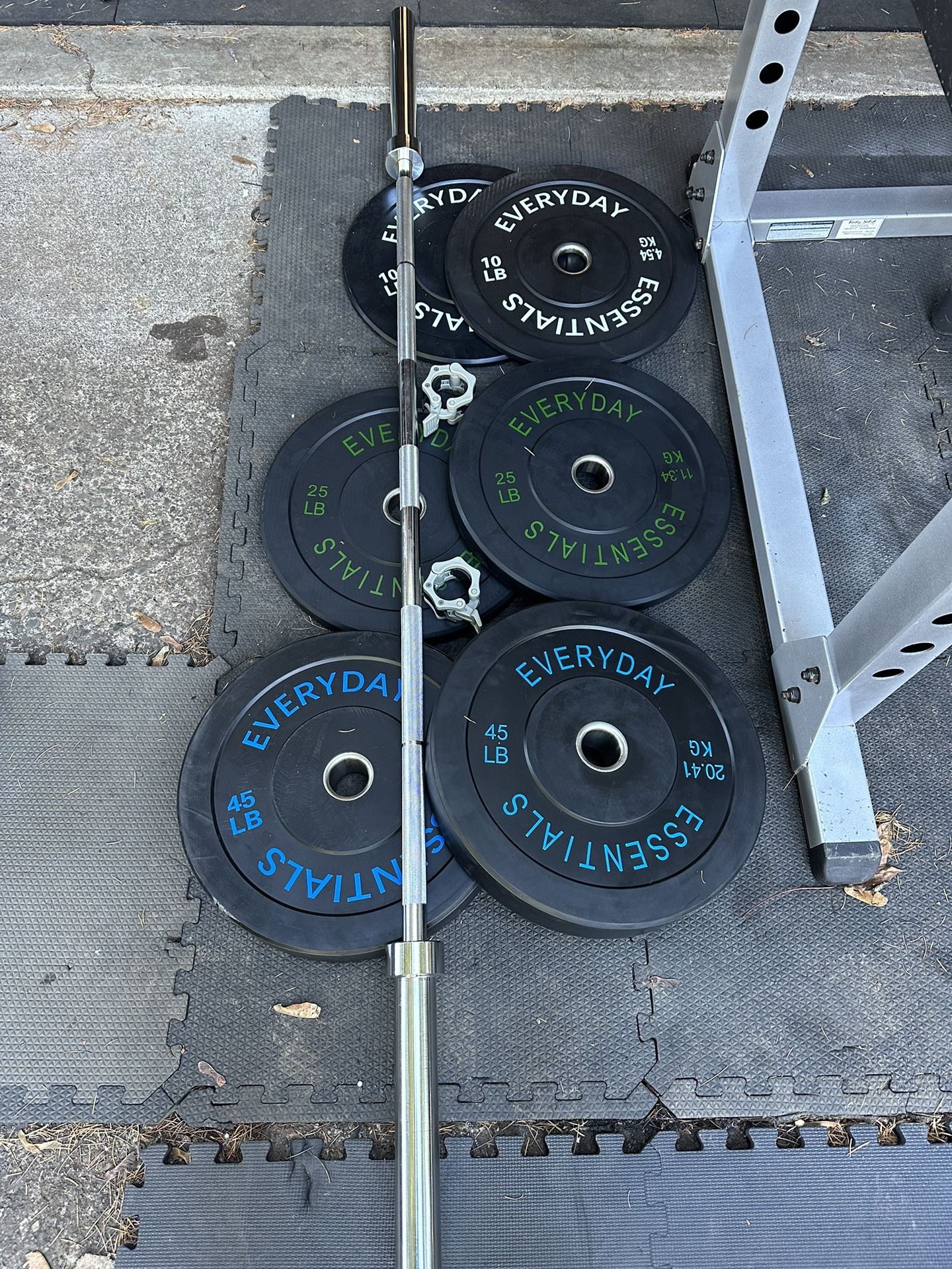 Bumper Plates Set