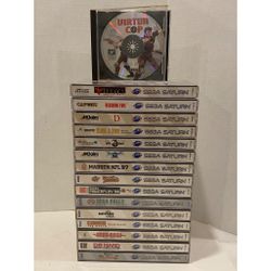 Individually Priced Sega Saturn Games Complete In Box