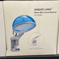 Kingdom Cares Warm Mist Facial Steamer 