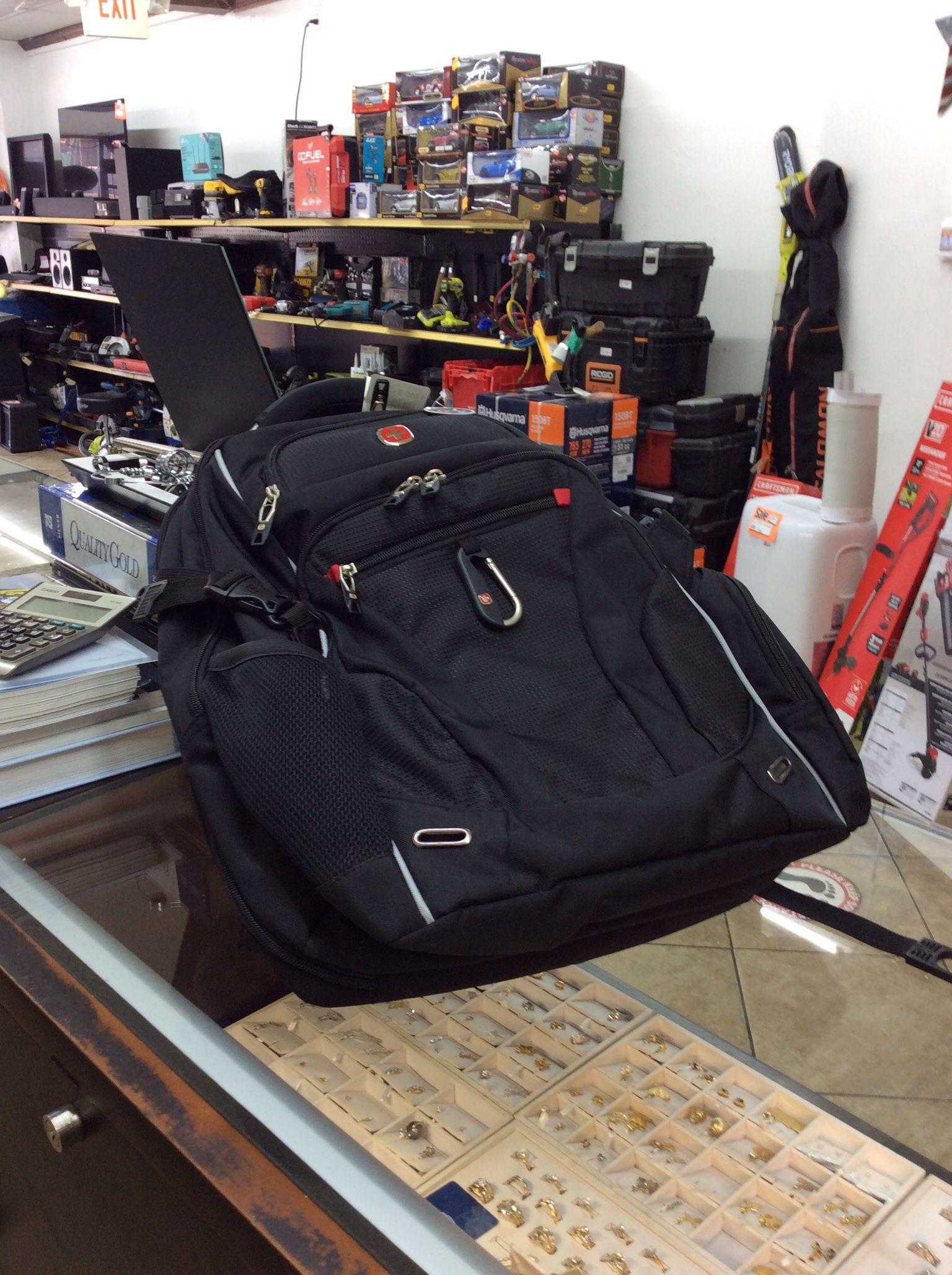 Swiss Gear Scan Smart Lop Top Backpack Brand New