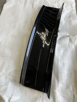 2015-2023 Rear Trunk Lid Garnish Black Gloss