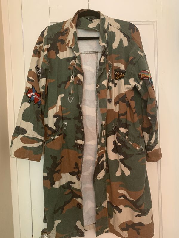 off white army fatigue jacket