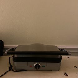 Stainless Steel  Griddler Compact Good Condition