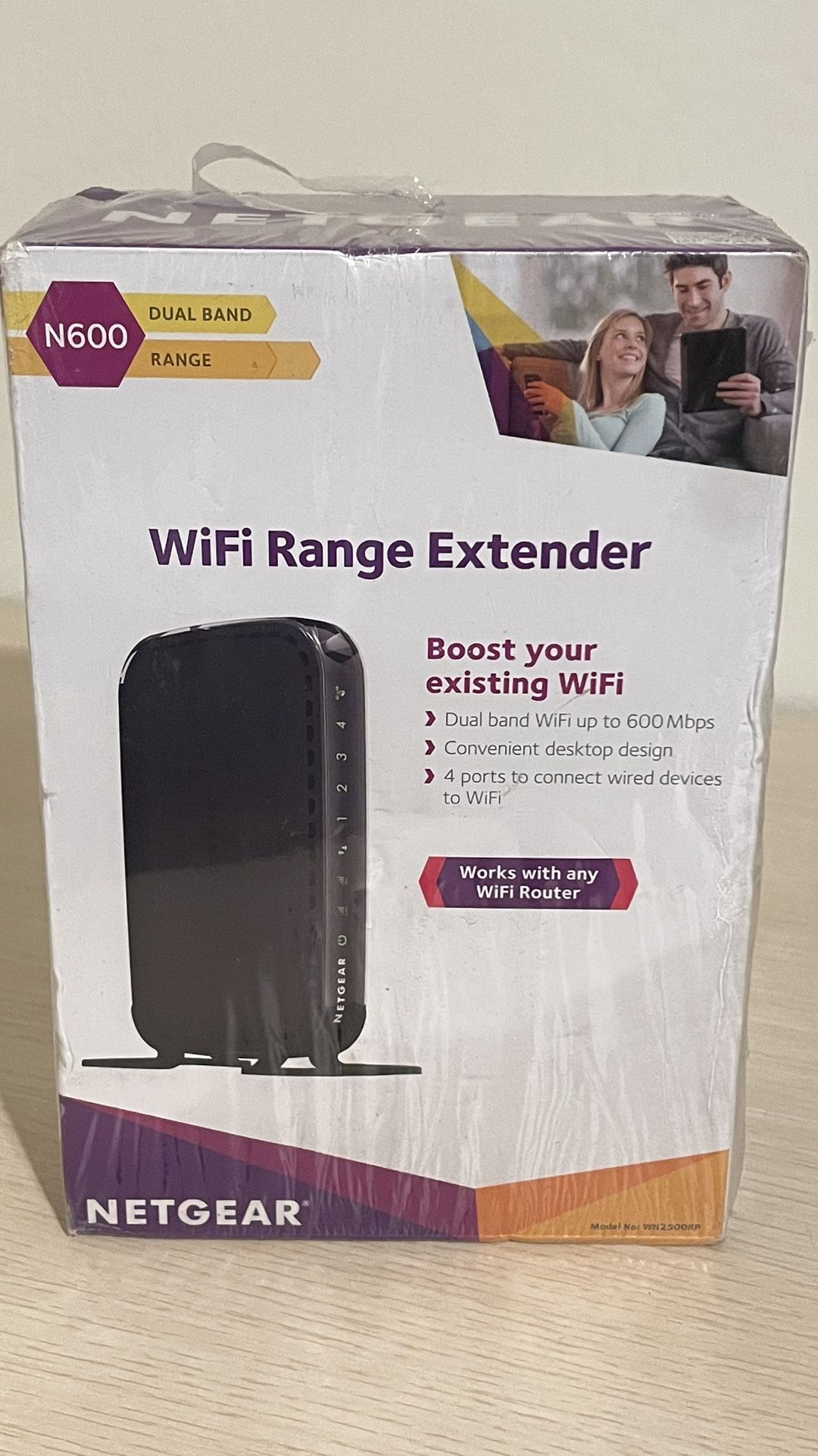Netgear N600 Dual Band Wifi Range Extender