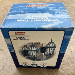 COLEMAN WALL LANTERNS 