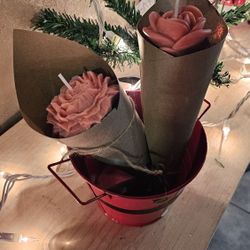 Rose Bouquet Candle 🕯✨️🌹