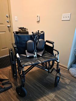 Large wheel chair