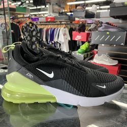 Nike Air Max 270 Light Lemon Twist Black