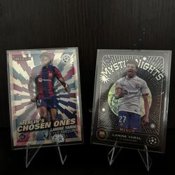 Lamine Yamal Mystic Nights And Chosen One Rookie Cards 