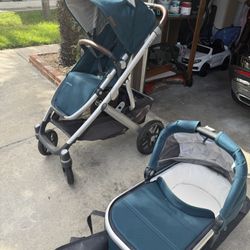 Uppa Baby Stroller With Bassinett And Seat 