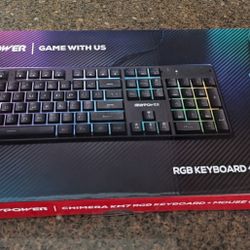 iBuyPower Chimera KM7 RGB Keyboard & Mouse Combo