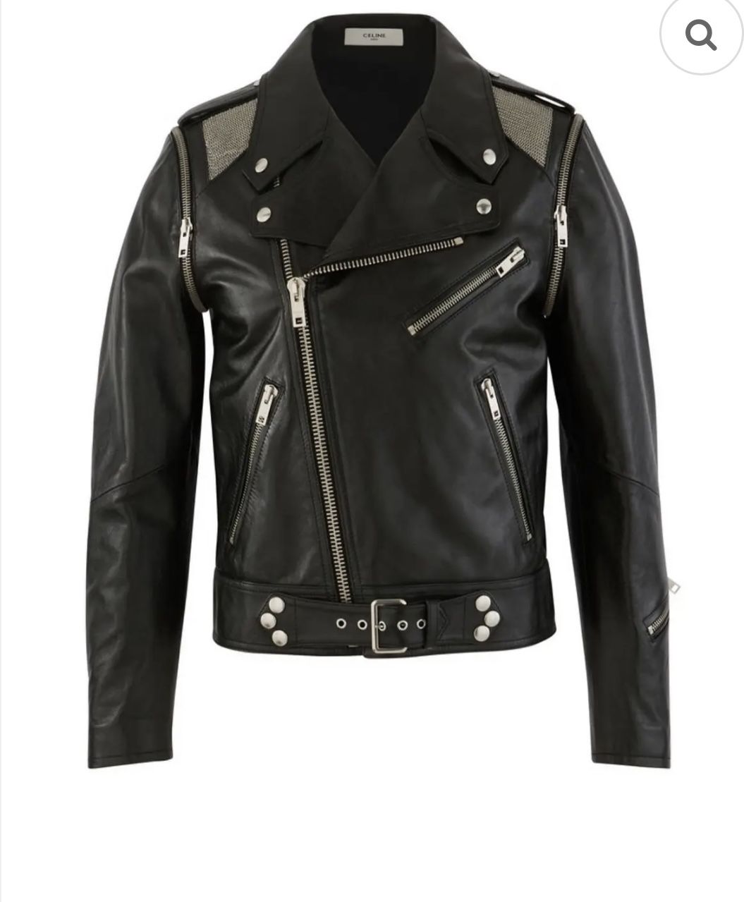 Extremely Rare Celine x Heidi Slimane Napa Lambskin Biker Jacket