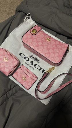 Pink Coach Nolita 3 Piece set