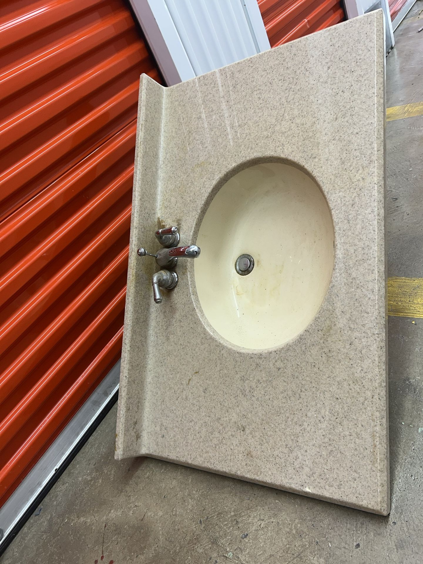 Granite Bathroom Top And Sink