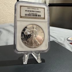 1997-P Proof $1 American Silver Eagle 