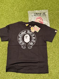 BAPE x Chrome Hearts Black Graphic T-Shirt