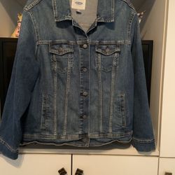 Old Navy Women's Denim Jean Jacket XXL