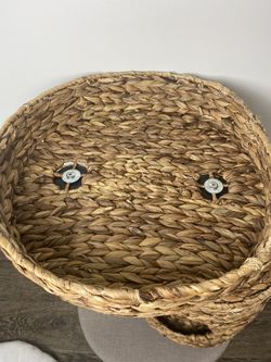 Whisker city wicker cat cheap dome