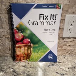Fix It! Grammar Teacher's Manual Level 1