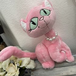 Little Brownie Originals  Pink Cat Plush