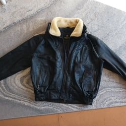 LEATHER JACKET. Men's. Genuine Leather. Brand New