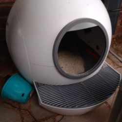 Kitty Litter Box Self Cleaning