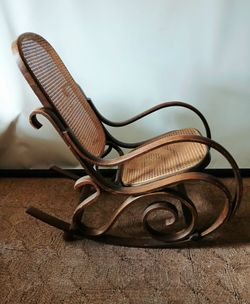 VTG BENTWOOD ROCKING CHAIR MCM COUNTRY THONET STYLE CANE