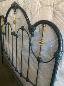 Queen Size Headboard with Metal Frame