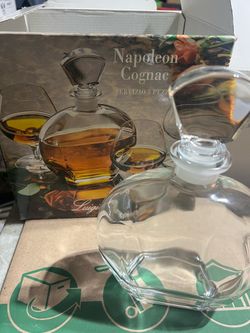 Luigi Napoleon Cognac Decanter Set