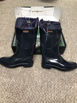 Tommy Hilfiger Deluge Rain Boots Women’s Size 9