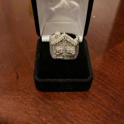 Trap House Diamond Ring Moisanite 