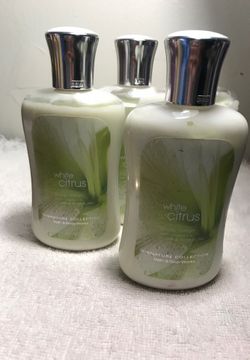 Bath & body works white citrus body lotion