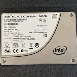 Intel 800GB SSD Drive