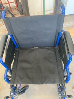Wheelchair New 20”seat with Elevating Legrests