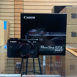 Canon Powershot G7X Mark II