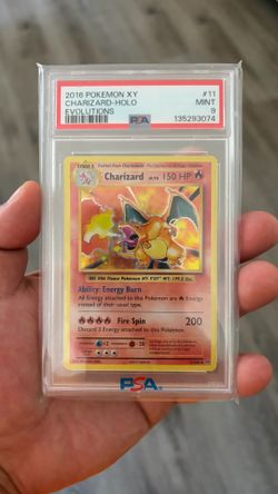 Evolutions Charizard PSA 9