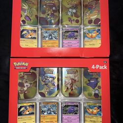 4 Pack 151 mini tins