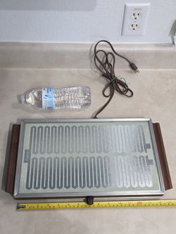 Food warming plate