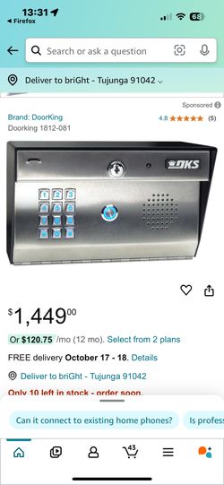 Dks 1812 Used Intercom X2