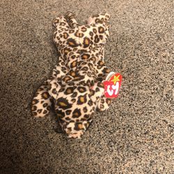 Beanie Baby: Freckles The Leopard ( Tag Errors)